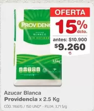 Providencia - Azucar Blanca