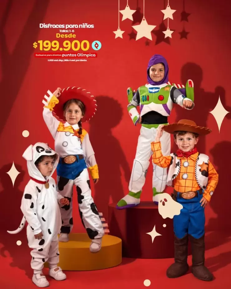Exclusivo - Disfraces para niños