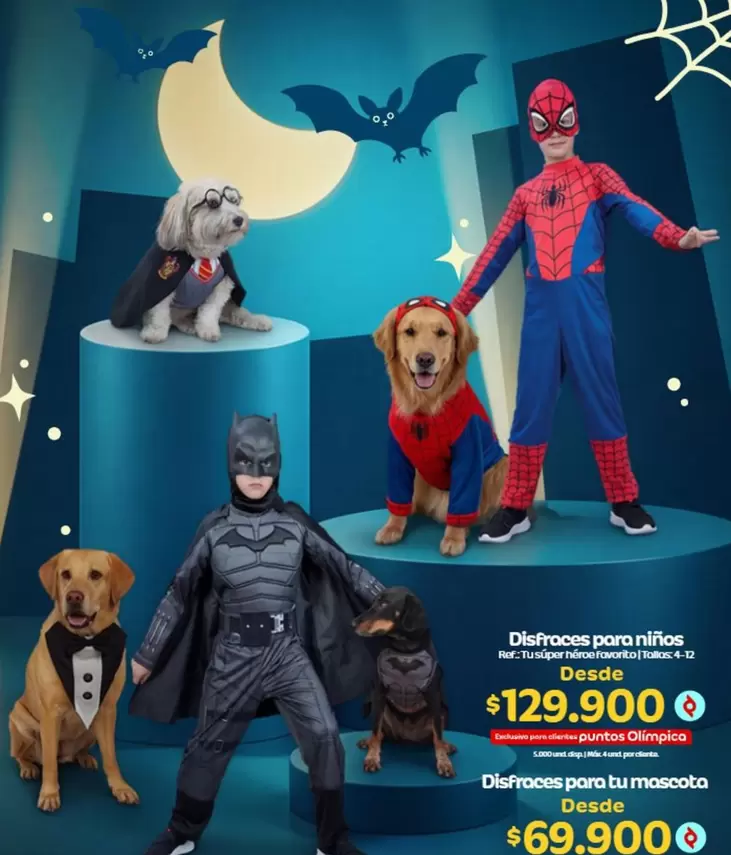 Exclusivo - Disfraces para niños y para tu mascota