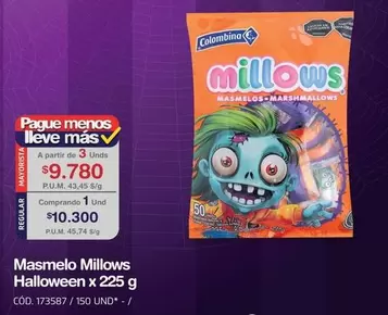 Colombina - Masgelo Mallows Halloween x 225 g