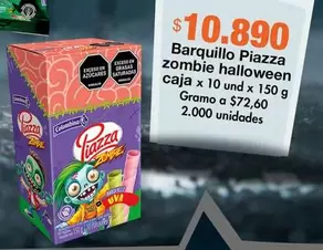 Piazza - Barquillo Zombie Halloween