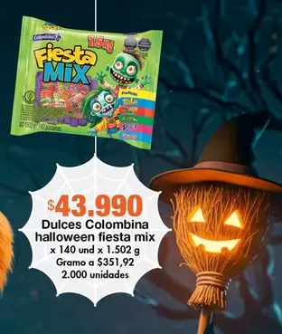 Colombina - Dulces Halloween Fiesta Mix