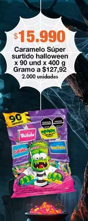 Caramelo Super Surtido Halloween