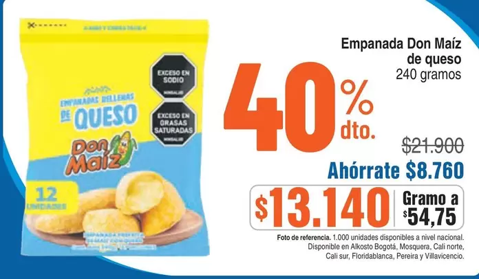 Nacional - Empanada de queso