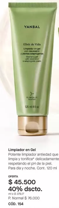 Yanbal - Limpiador en Gel