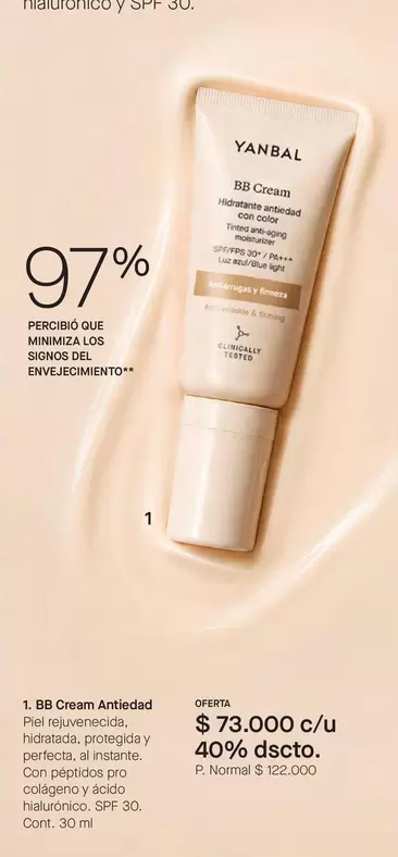 Yanbal - BB Cream Antiedad