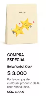 Yanbal - Bolsa Kids C
uevo D. 60099