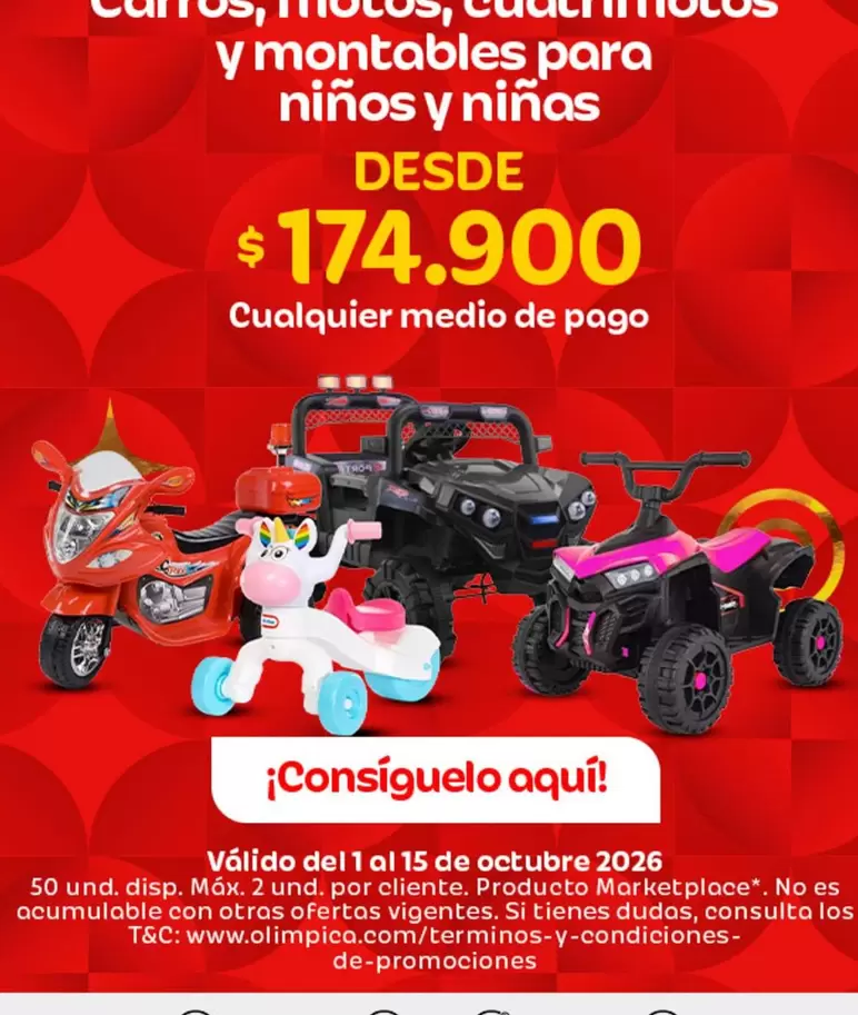Es - Carros, motos, cuatrimotos y montables