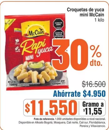 McCain - Croquetas de Yuca mini