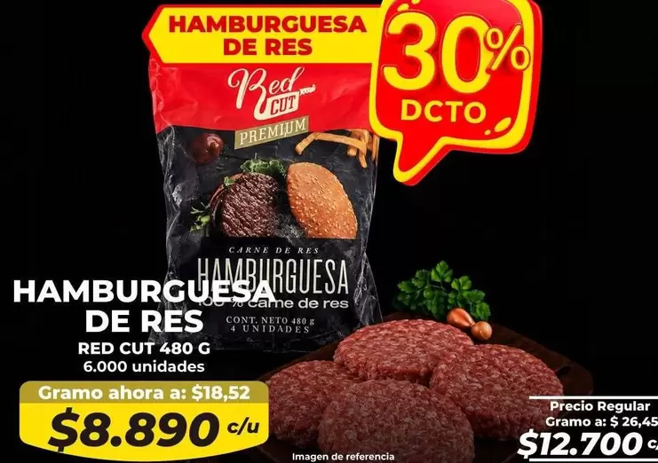 Cut - Hamburguesa de Res