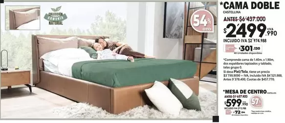 CAMA DOBLE