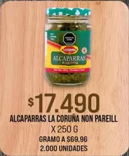 La Coruña - Alcaparras Non Pareil