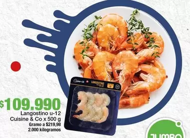 Cuisine & Co - Langostino U-12