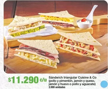Cuisine & Co - Sándwich Triangular