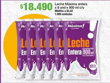 Máxima - Leche Entera