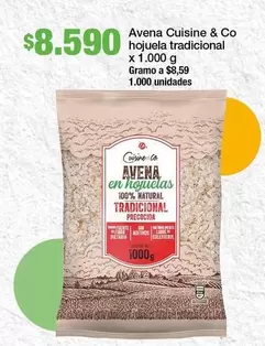 Cuisine & Co - Avena Hojuela Tradicional