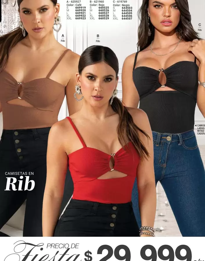 Fila - CAMISETAS EN RIB