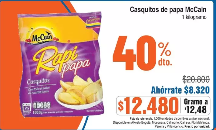 McCain - Casquitos de papa