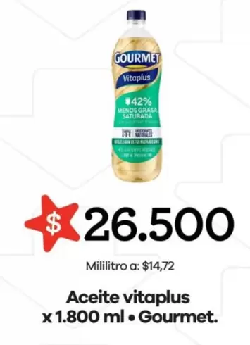 Gourmet - Aceite vitaplus