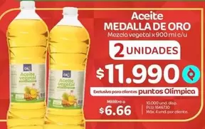 Oro - Aceite Mezcla vegetal