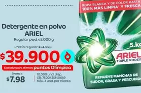 Ariel - Detergente en polvo