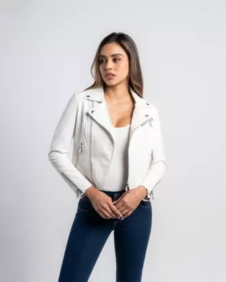 Chaqueta Sintetica Biker Gold Anai