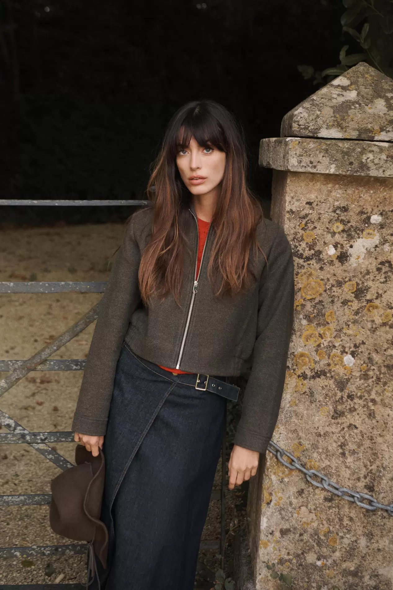 CAZADORA CORTA CREMALLERA