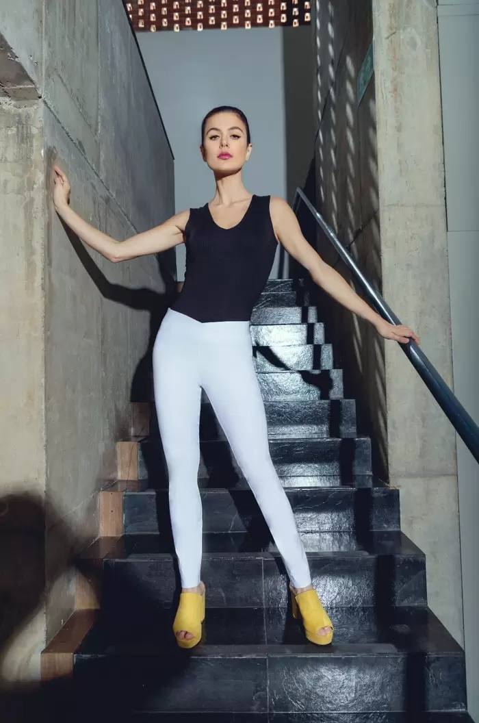 Legging pretina cruzada