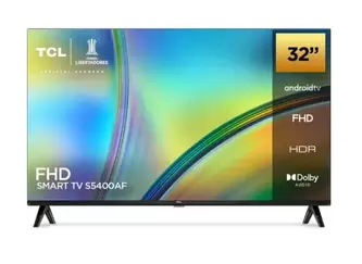 Televisor TCL 32 pulgadas led FHD android TV control por voz