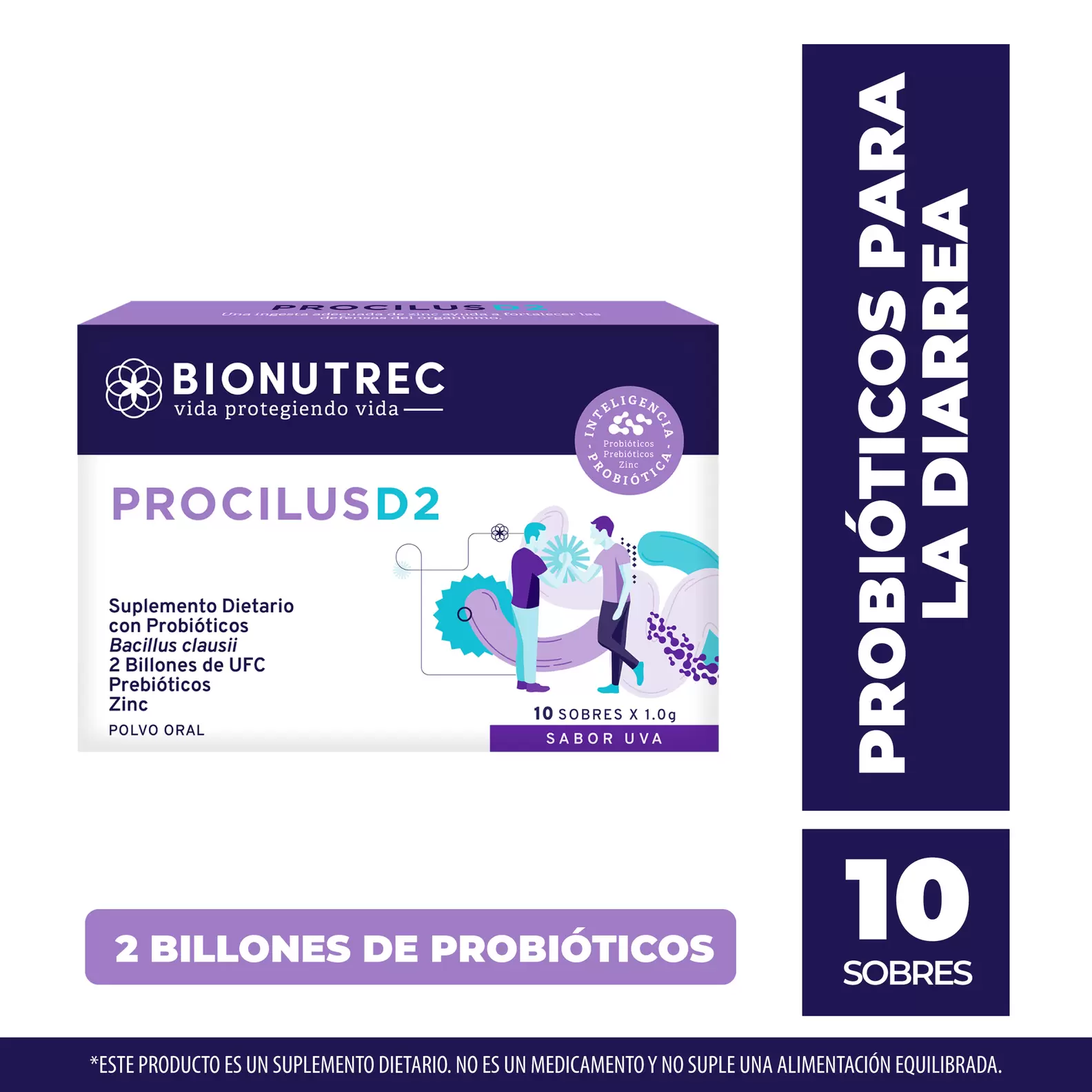 Procilus Probioticos D2 10 Sobres