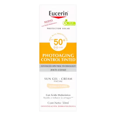 Eucerin Solar Fps50 Tono Claro 50 mL
