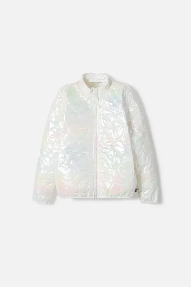 Chaqueta de Mic con cierre multicolor para niña