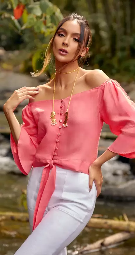 BLUSA LINO Tipo