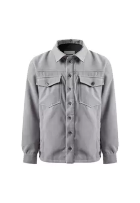 CHQ0077-GRI Chaqueta Hombre