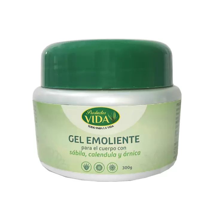 Gel Emoliente Con Sábila Caléndula Y Árnica 300 g Productos Vida