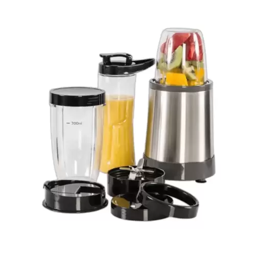 Licuadora kalley personal vaso plastico 0.7 litros negra