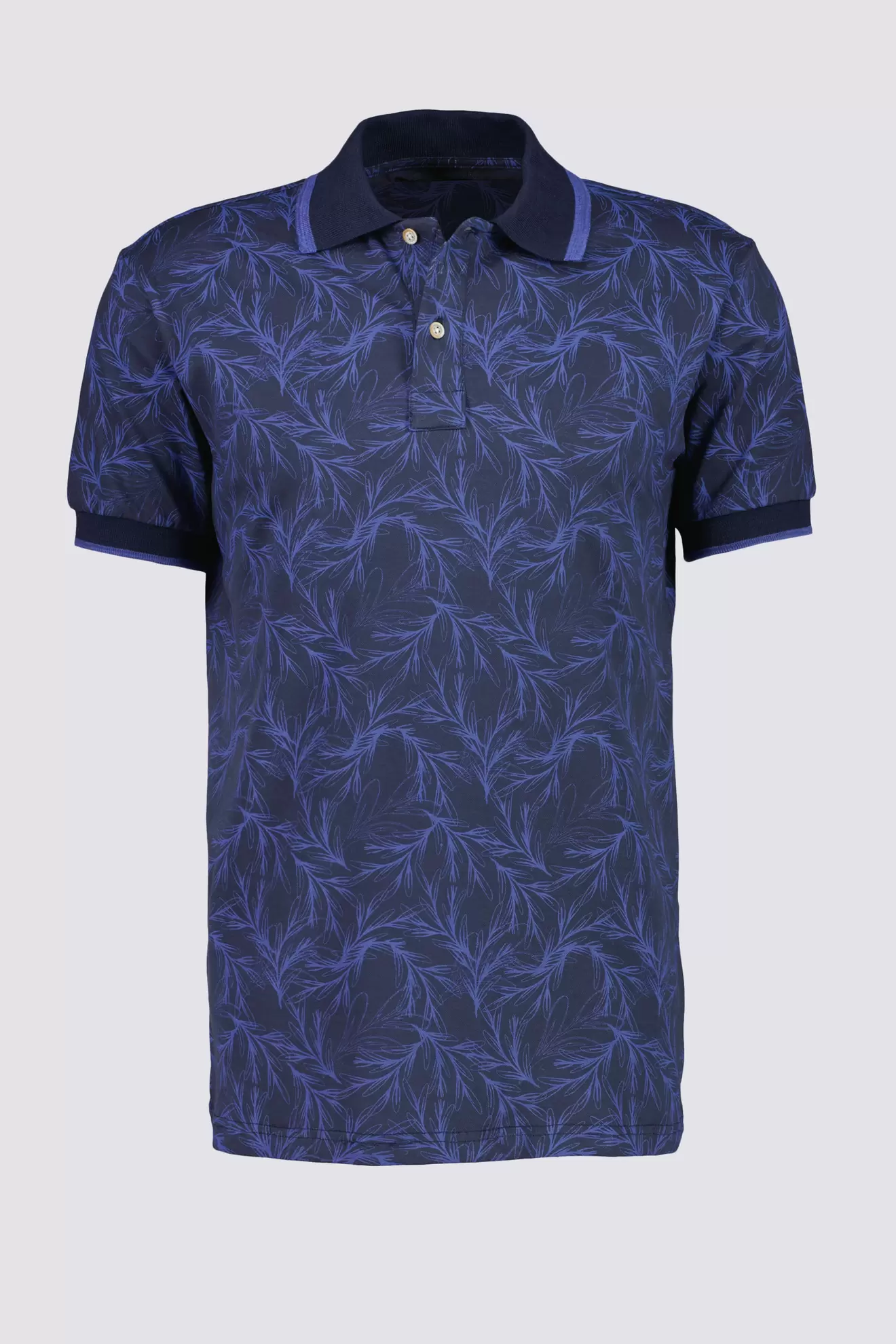 Polo de hombre estampada