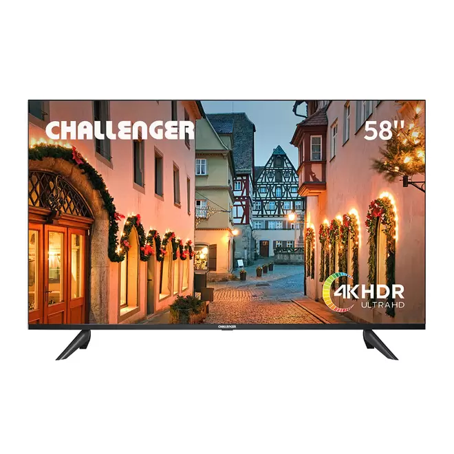 Televisor challenger 58 pulgadas uhd