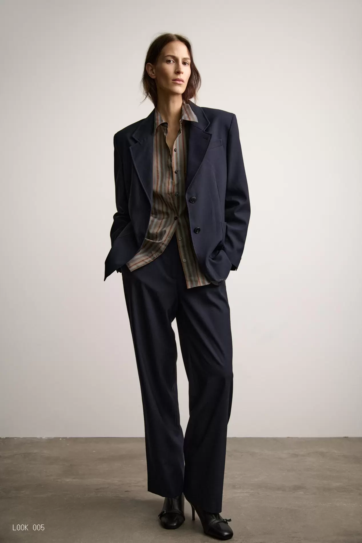 CAMISA RAYAS ZW COLLECTION