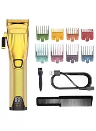 Peluquera Inalámbrica Digital Premium Gold