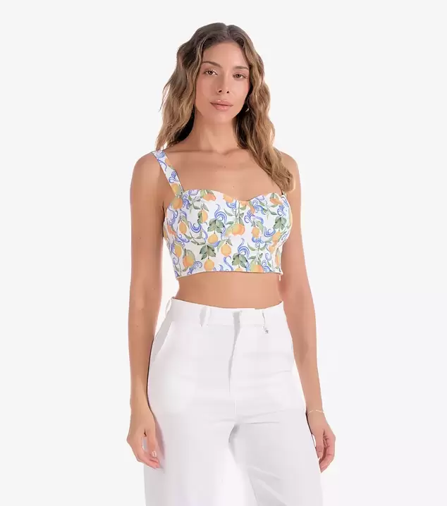 Crop Top Para Mujer Sami Derek Lovely