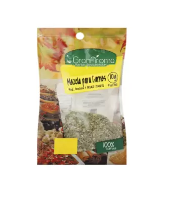 Condimento granaroma hierbas deshidratdas para carnes