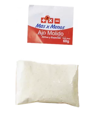 Condimento ajo molido MxM