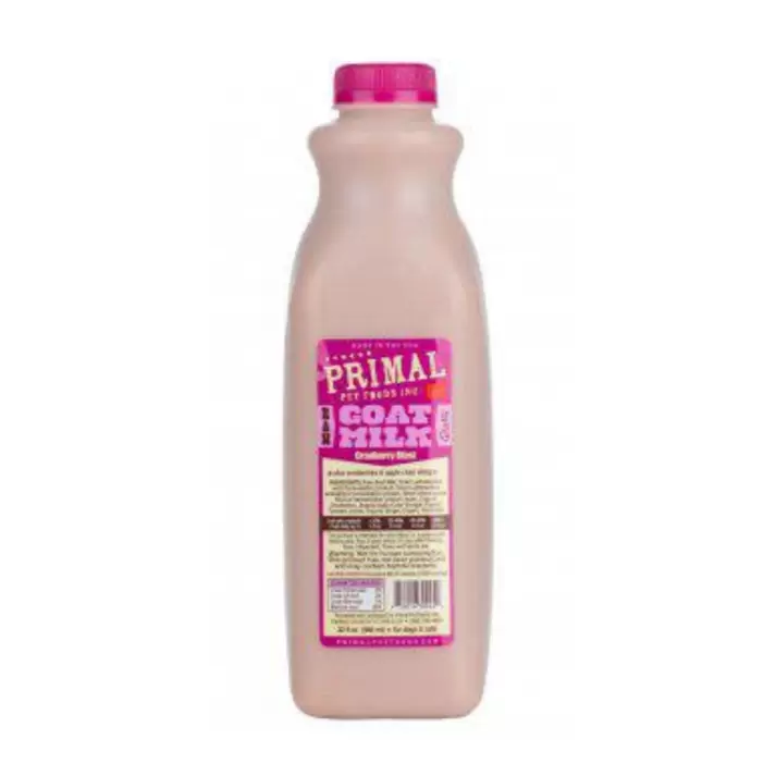 Primal Raw Goat+ Milk Cranberry Blast for Cat & Dog