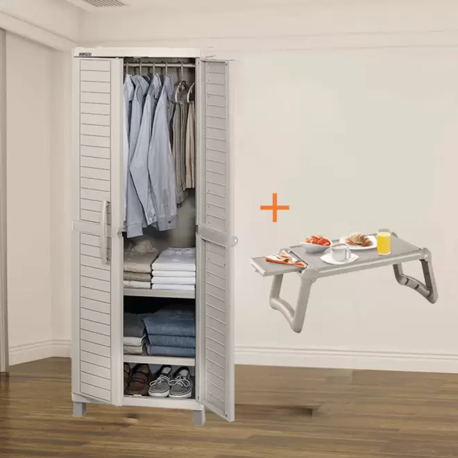 Combo Habitación (Armario Para Ropa Barú + Mesa Personal Cama)