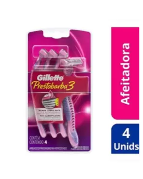 Maquina afeitadora gillette prestobarba 3 women 2 hojas