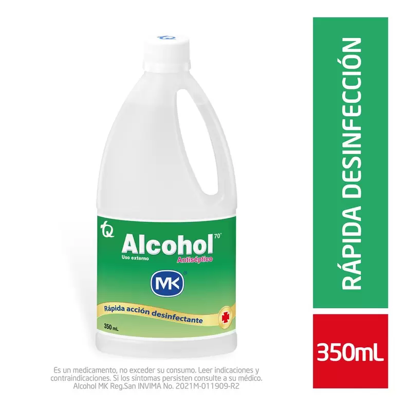 Alcohol Antiséptico Mk Solución Tópica