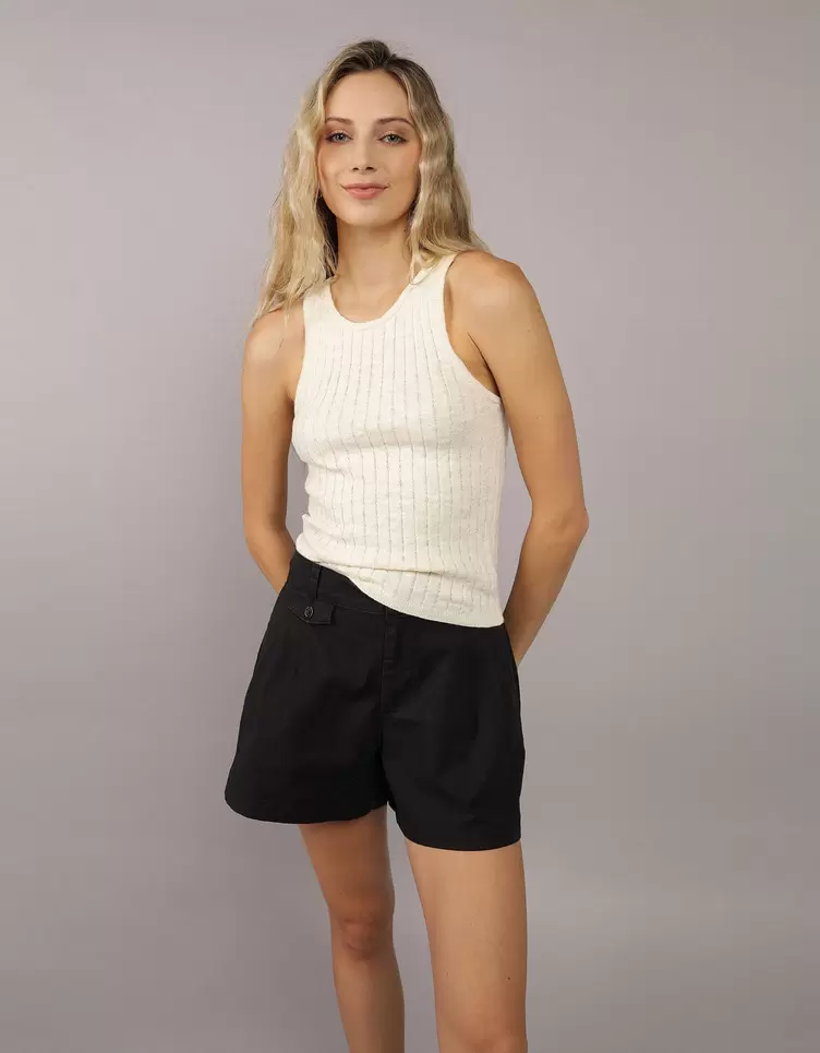 Tank top tejida de mujer AE