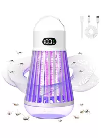 Mata Insectos Recargable Para Interiores y Exteriores