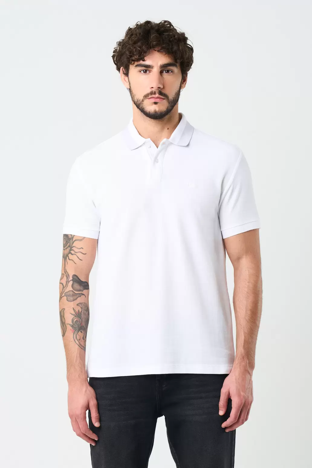 Polo manga corta en algodón para hombre Oroa